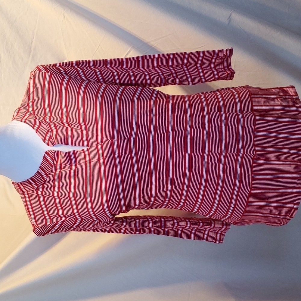 Talbots Stripe Top SZ MD